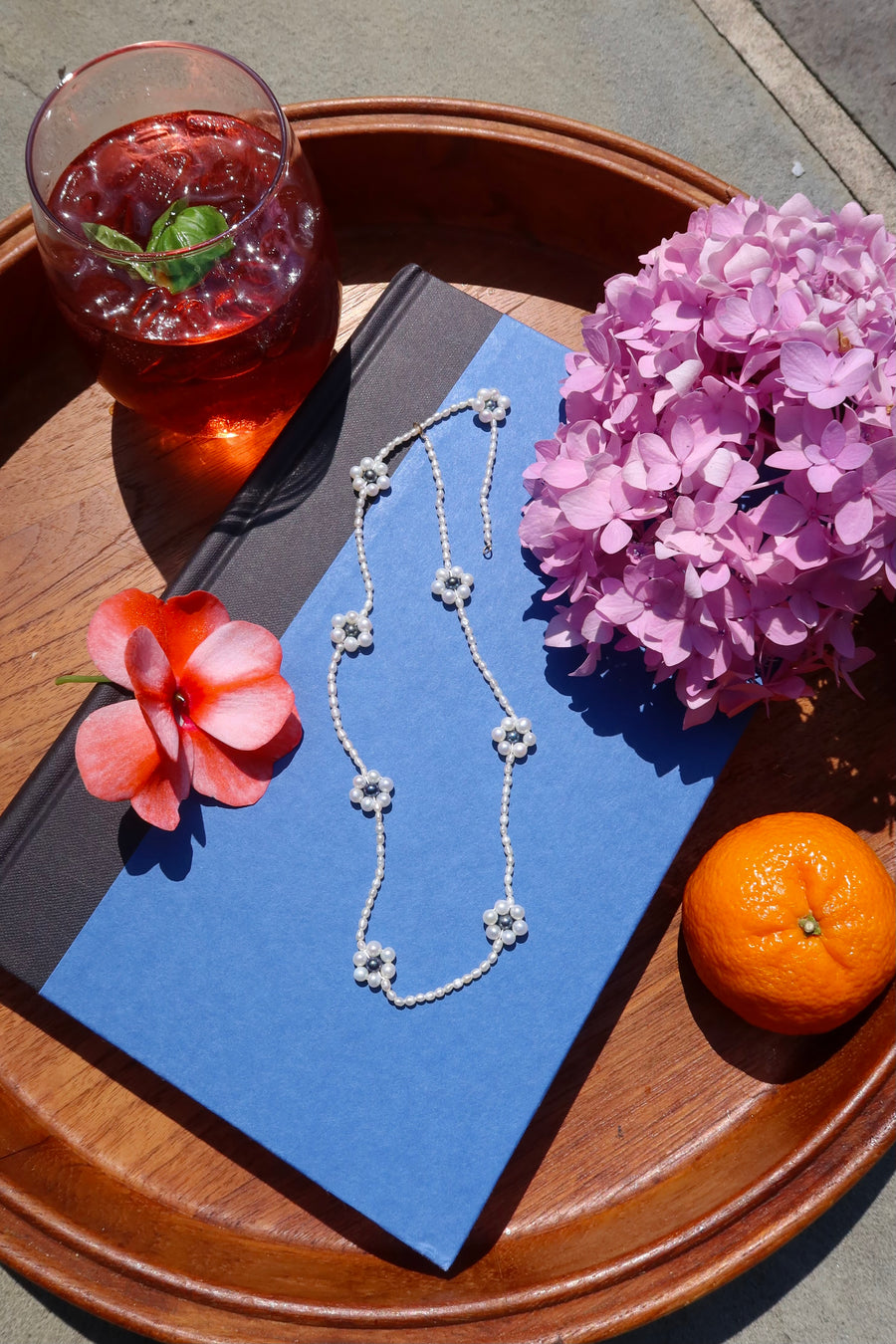 Petal of Pearls Necklace