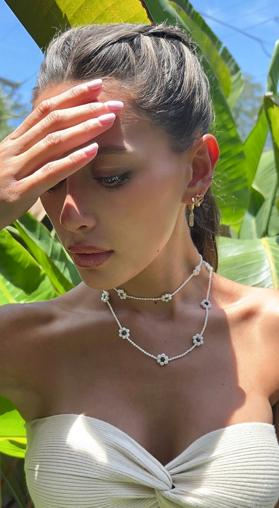Petal of Pearls Necklace